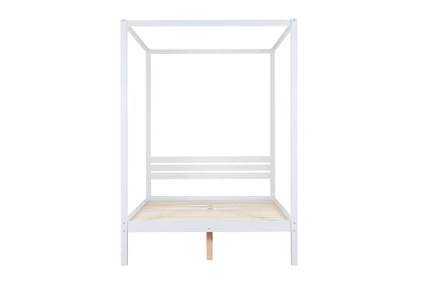 An image for Birlea Mercia White Four Poster Bed