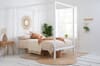 Mercia White Four Poster Bed