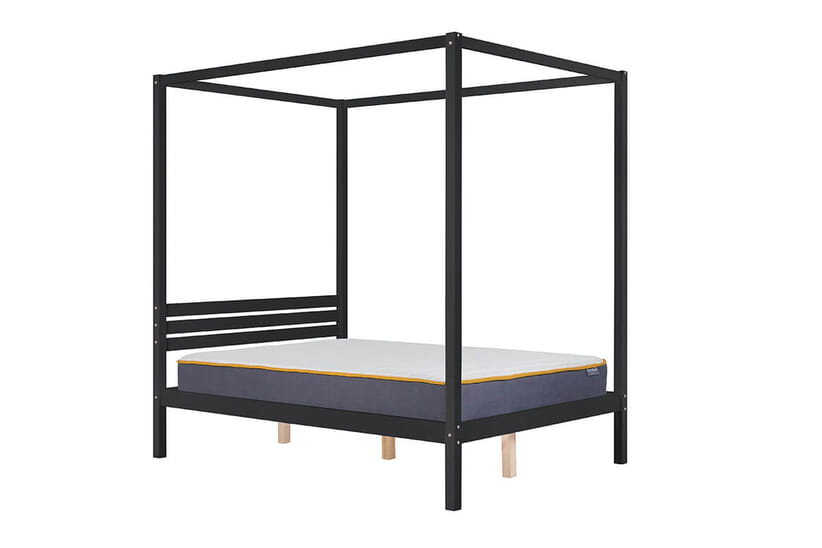 An image for Mercia Black Four Poster Bed