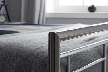 An image for Birlea Montana Chrome Bed