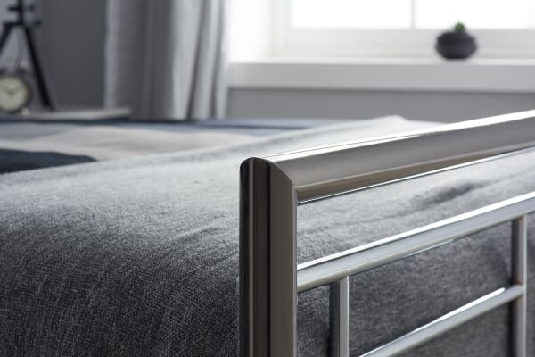 An image for Birlea Montana Chrome Bed