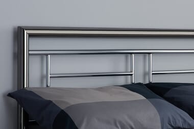 An image for Birlea Montana Chrome Bed