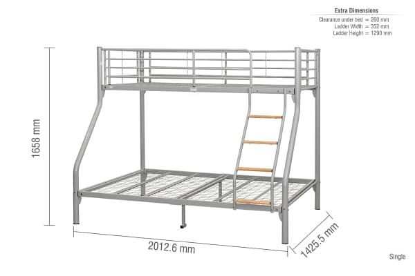 An image for Birlea Nexus Kids Bunk Bed