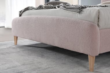 An image for Birlea Otley Pink Fabric Bed