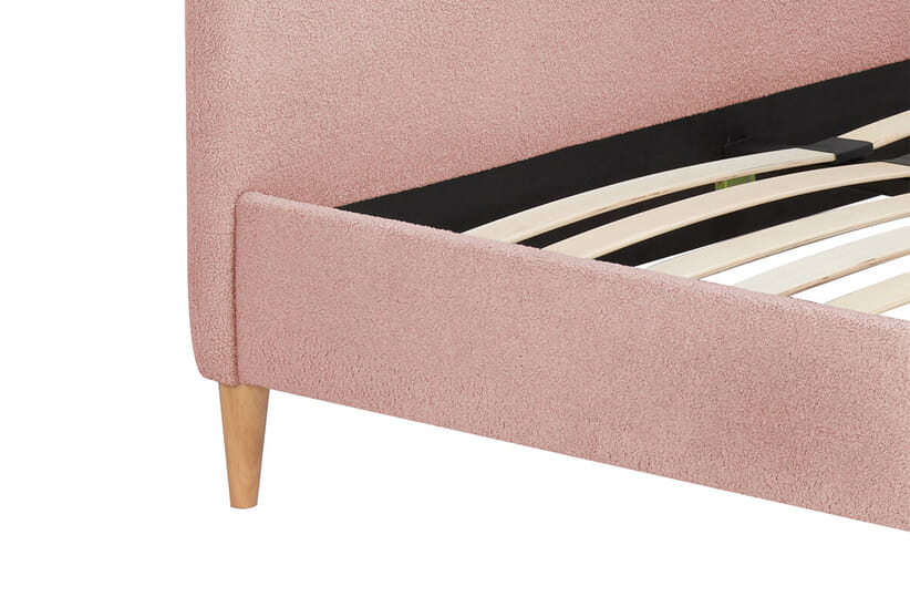 An image for Otley Pink Fabric Bed