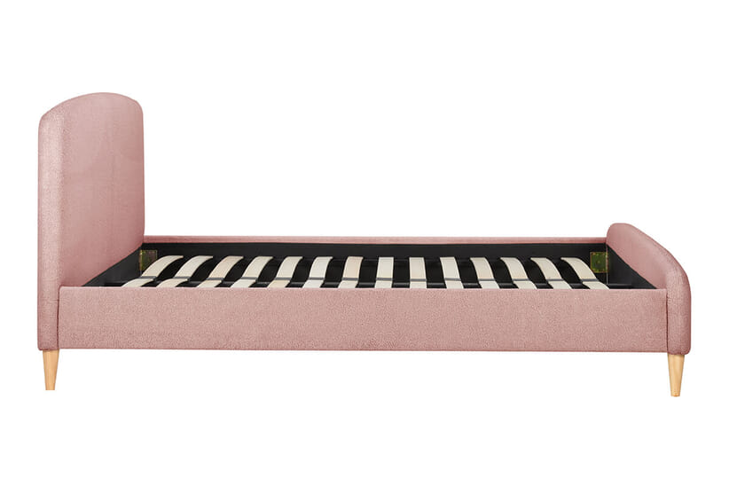 An image for Otley Pink Fabric Bed
