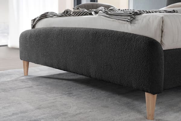An image for Birlea Otley Charcoal Fabric Bed