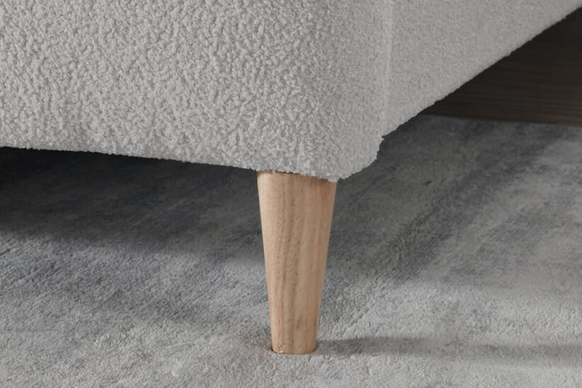 An image for Otley Grey Fabric Bed