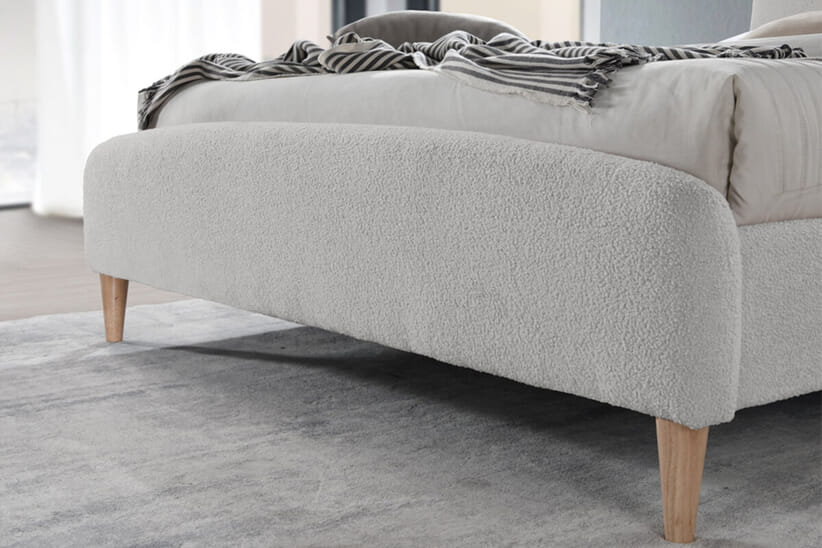 An image for Otley Grey Fabric Bed
