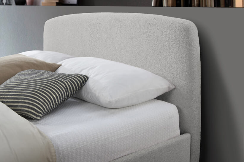 An image for Otley Grey Fabric Bed