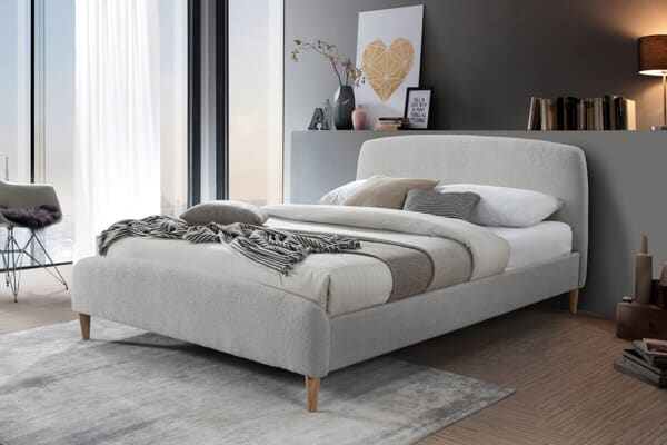 An image for Birlea Otley Grey Fabric Bed