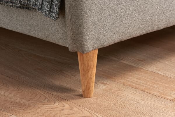 An image for Birlea Quebec Grey Fabric Bed