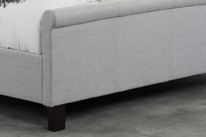 An image for Stratus Grey Fabric Bed