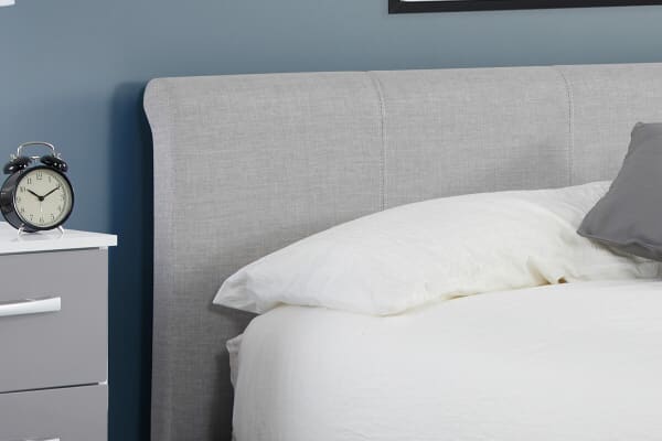 An image for Birlea Stratus Grey Fabric Bed