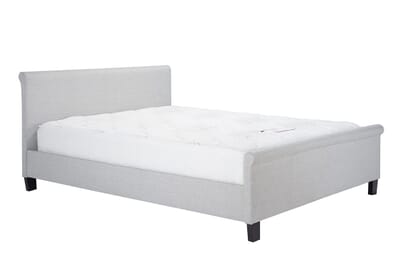 An image for Stratus Grey Fabric Bed