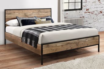 A product image for the Urban Rustic Bed