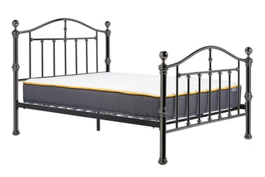 An image for Birlea Victoria Black Nickel Bed