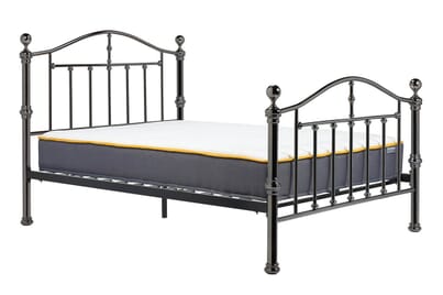 An image for Victoria Black Nickel Bed