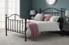 Victoria Black Nickel Bed
