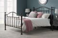 Birlea Victoria Black Nickel Bed