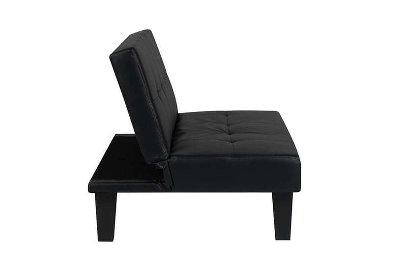 An image for Franklin Black Sofa Bed