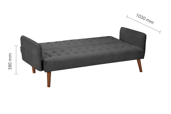 An image for Birlea Hudson Grey Sofa Bed