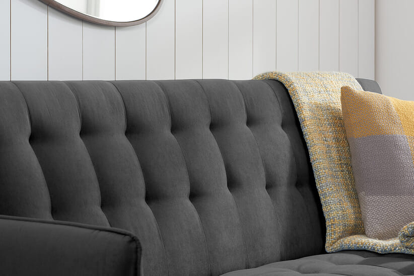 An image for Hudson Grey Sofa Bed