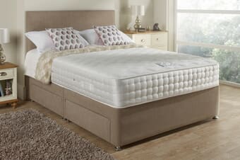 A product image for the Relyon Chelsea 1500 Mattress + Premium Divan Bed