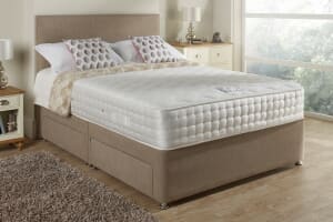 A product image for the Relyon Chelsea 1500 Mattress + Premium Divan Bed