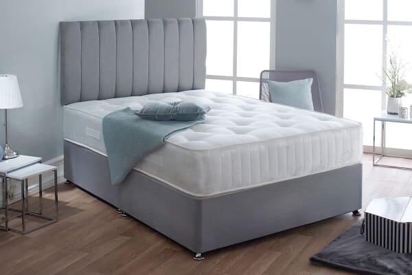 An image for Spring King® Pocket Backcare 1500 Mattress + Premium Divan Bed