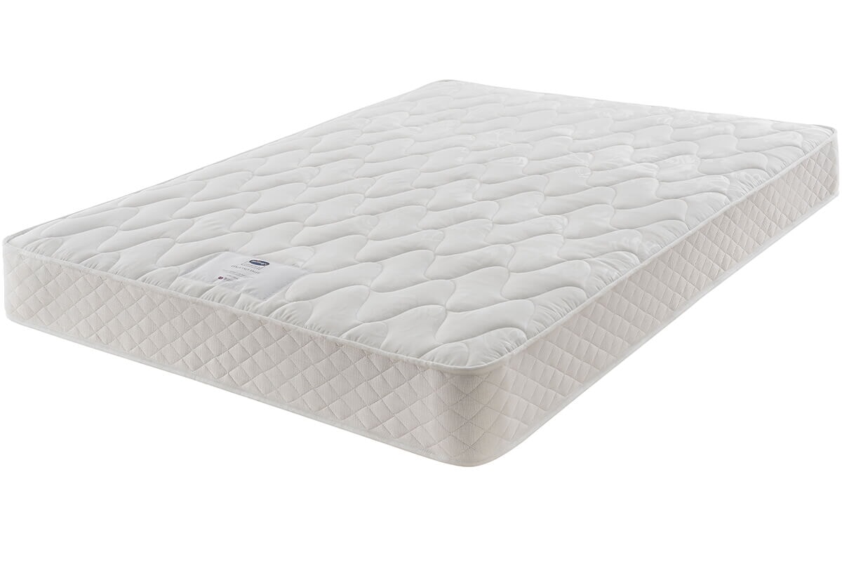 Silentnight Essentials Value Mattress + Premium Divan Bed An image for Silentnight Essentials Value Mattress + Premium Divan Bed
