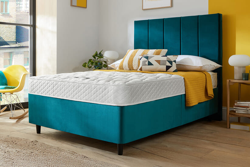An image for Silentnight Essentials Value Mattress + Premium Divan Bed