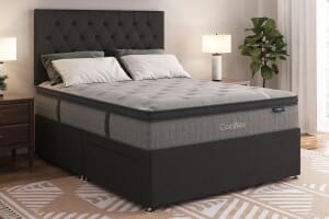 A product image for the Coolflex® Hybrid ICE Mattress + Premium Divan Bed