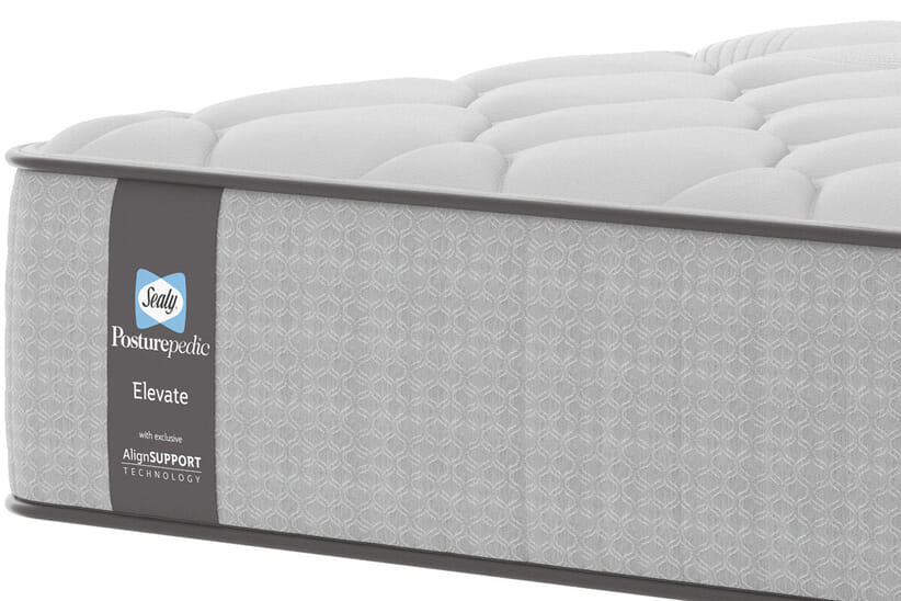 An image for Sealy Blackwood Elevate Posturepedic Mattress + Premium Divan Bed