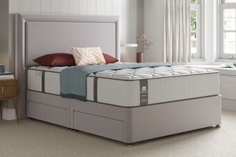 A product image for the Sealy Blackwood Elevate Posturepedic Mattress + Premium Divan Bed