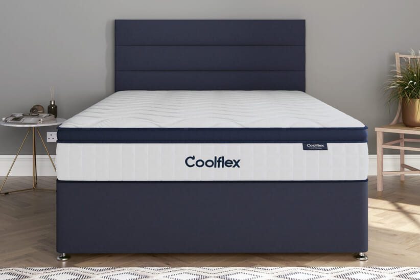 An image for Coolflex® Lux Ortho Pocket Mattress + Premium Divan Bed