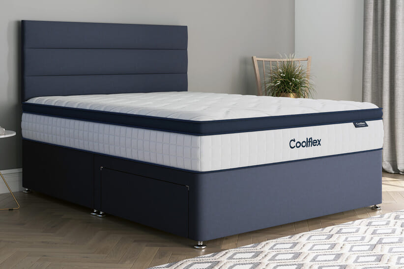 An image for Coolflex® Lux Ortho Pocket Mattress + Premium Divan Bed