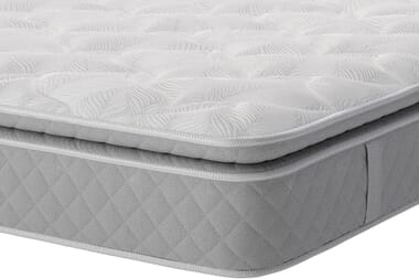 An image for Sealy Enhance Platinum Pocket Geltex® Pillow Top Mattress + Premium Divan Bed