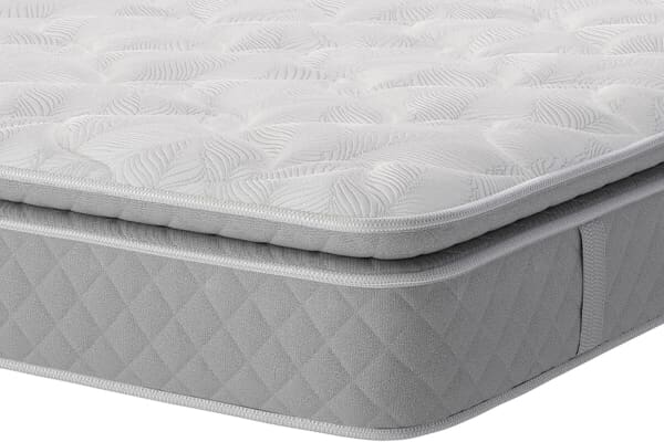 An image for Sealy Enhance Platinum Pocket Geltex® Pillow Top Mattress + Premium Divan Bed