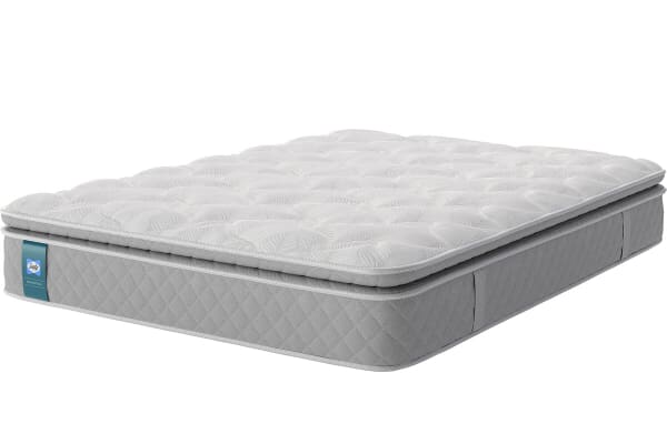 An image for Sealy Enhance Platinum Pocket Geltex® Pillow Top Mattress + Premium Divan Bed