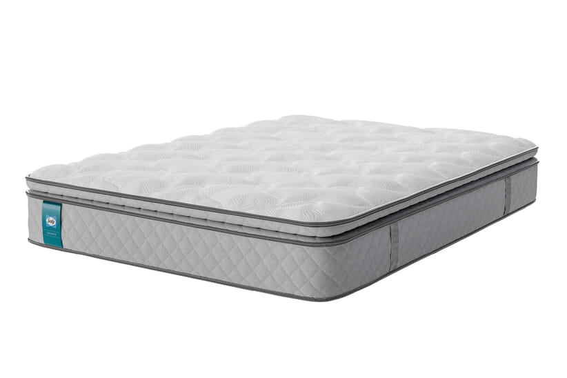 An image for Sealy Enhance Platinum Pocket Geltex® Pillow Top Mattress + Premium Divan Bed