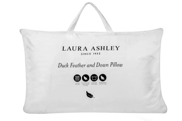 An image for Laura Ashley Duck Feather & Down Pillow
