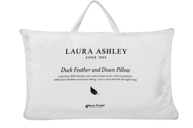 An image for Laura Ashley Duck Feather & Down Pillow