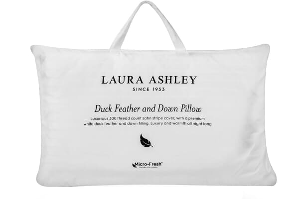 An image for Laura Ashley Duck Feather & Down Pillow