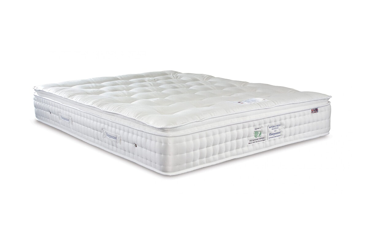 Sleepeezee Wool Supreme 2400 Mattress + Premium Divan Bed An image for Sleepeezee Wool Supreme 2400 Mattress + Premium Divan Bed