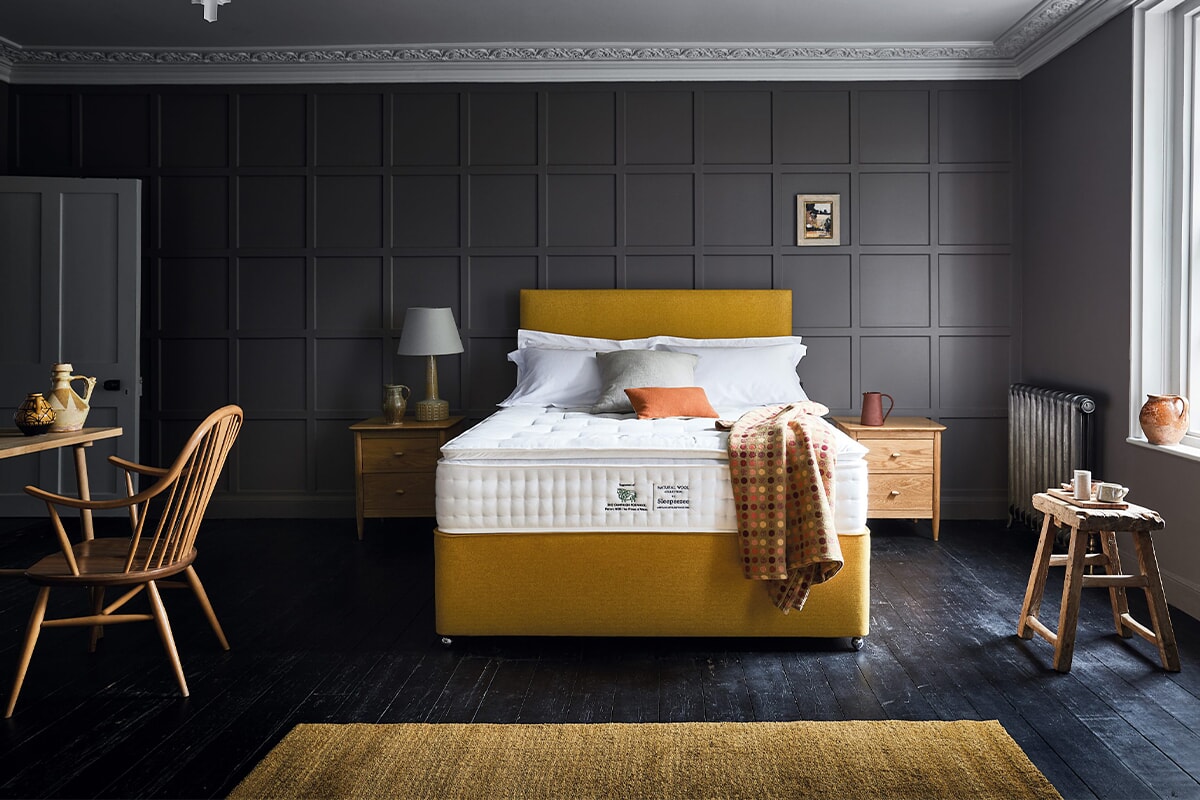 Sleepeezee Wool Supreme 2400 Mattress + Premium Divan Bed An image for Sleepeezee Wool Supreme 2400 Mattress + Premium Divan Bed
