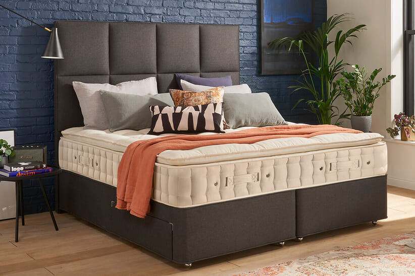 An image for Hypnos Pillow Top Aurora Deluxe Mattress + Premium Divan Bed