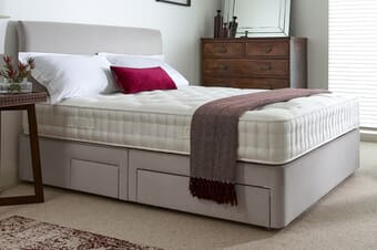A product image for the Harrison Spinks Ely Ortho 2750 Mattress + Premium Divan Bed