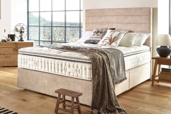 A product image for the Harrison Spinks Lichfield 5450 Pillow Top Mattress + Premium Divan Bed