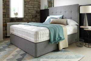 A product image for the Harrison Spinks Salisbury 10750 Mattress + Premium Divan Bed